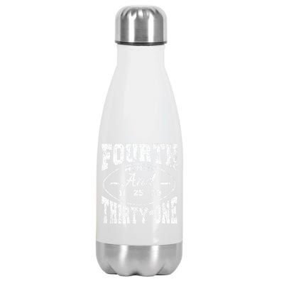 4th And 31 Alabama Fourth And Thirty One Alabama Stainless Steel Insulated Water Bottle