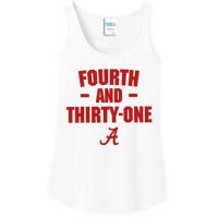 4th And 31 Fourth And Thirty One Alabama Ladies Essential Tank