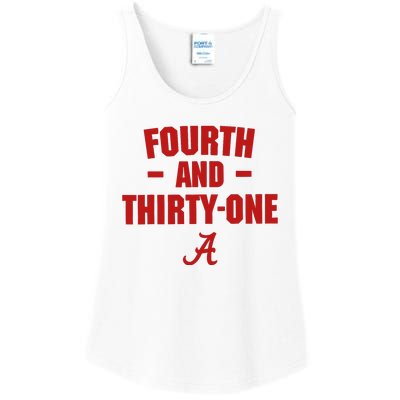 4th And 31 Fourth And Thirty One Alabama Ladies Essential Tank