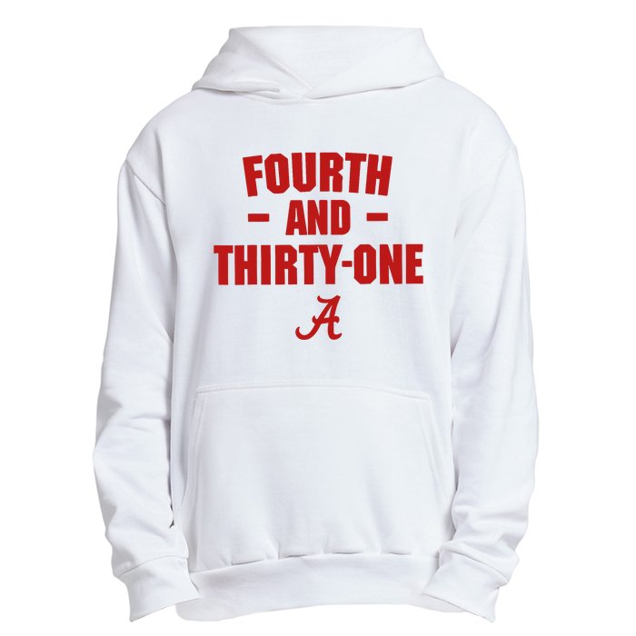 4th And 31 Fourth And Thirty One Alabama Urban Pullover Hoodie