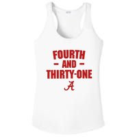 4th And 31 Fourth And Thirty One Alabama Ladies PosiCharge Competitor Racerback Tank