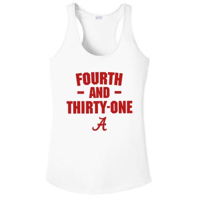 4th And 31 Fourth And Thirty One Alabama Ladies PosiCharge Competitor Racerback Tank