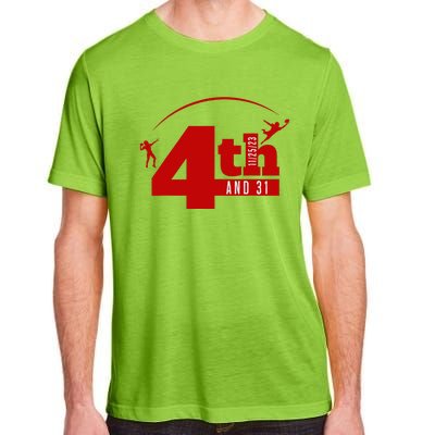 4th And 31 Fourth And Thirty One Fourth And Thirty One Adult ChromaSoft Performance T-Shirt