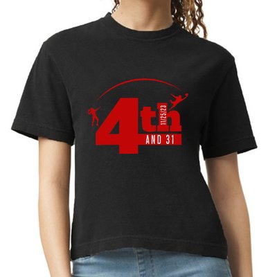 4th And 31 Fourth And Thirty One Fourth And Thirty One Comfort Colors Boxy T-Shirt
