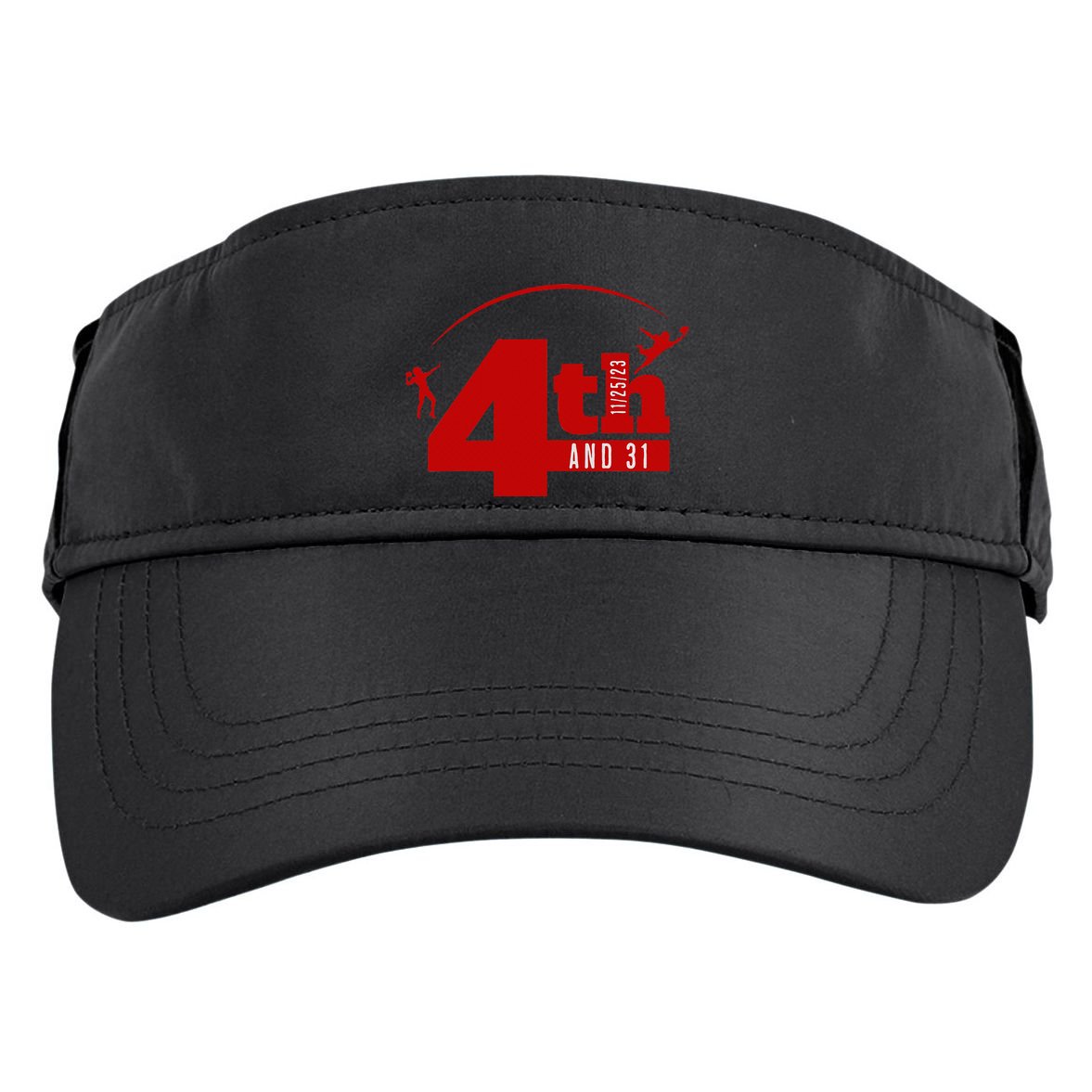 4th And 31 Fourth And Thirty One Fourth And Thirty One Adult Drive Performance Visor
