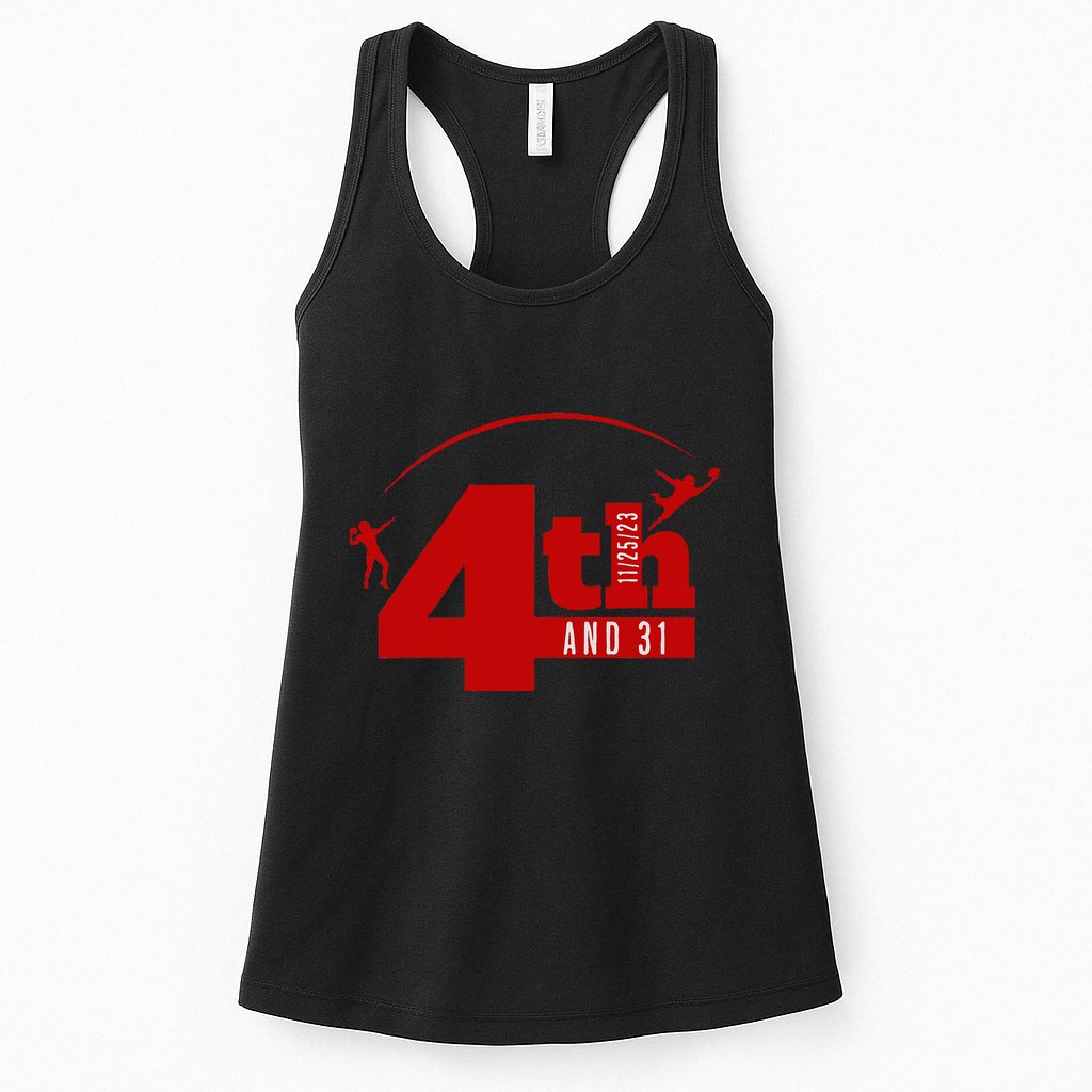 4th And 31 Fourth And Thirty One Fourth And Thirty One Womens Tank Top