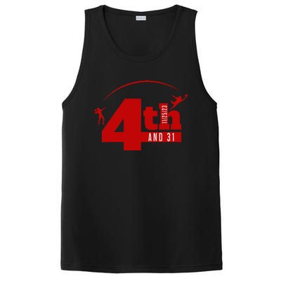 4th And 31 Fourth And Thirty One Fourth And Thirty One PosiCharge Competitor Tank