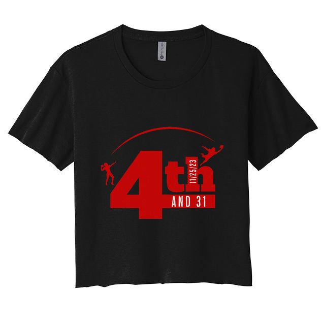 4th And 31 Fourth And Thirty One Fourth And Thirty One Crop Top