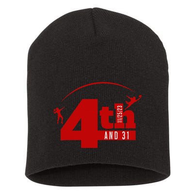 4th And 31 Fourth And Thirty One Fourth And Thirty One Short Acrylic Beanie