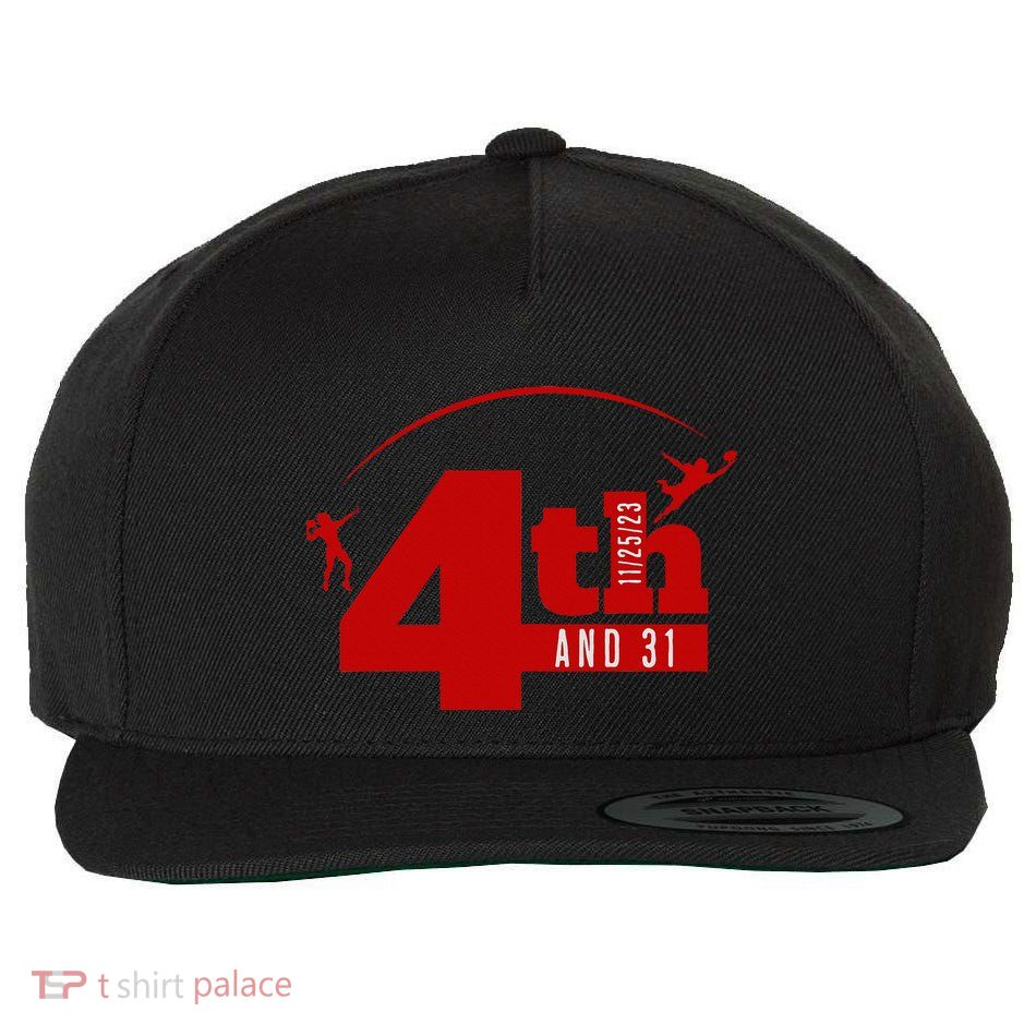 4th And 31 Fourth And Thirty One Fourth And Thirty One Wool Snapback Cap