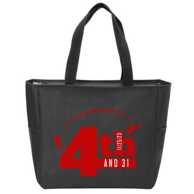 4th And 31 Fourth And Thirty One Fourth And Thirty One Zip Tote Bag