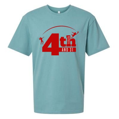 4th And 31 Fourth And Thirty One Fourth And Thirty One Sueded Cloud Jersey T-Shirt