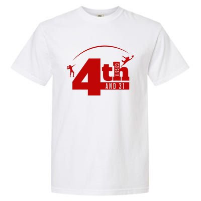 4th And 31 Fourth And Thirty One Fourth And Thirty One Garment-Dyed Heavyweight T-Shirt