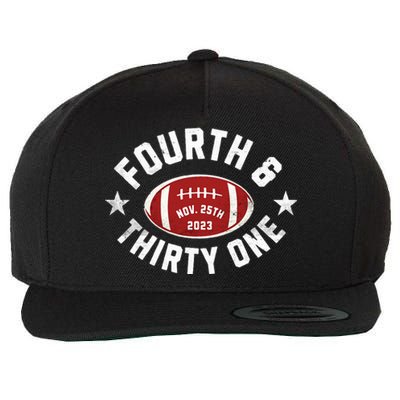 4th and 31 Fourth and Thirtyone Fourth and Thirty One  Wool Snapback Cap