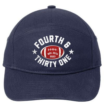 4th and 31 Fourth and Thirtyone Fourth and Thirty One  7-Panel Snapback Hat