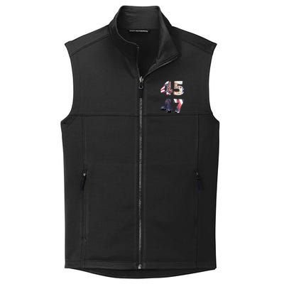 45th And 47th President Trump 2024 Election Collective Smooth Fleece Vest