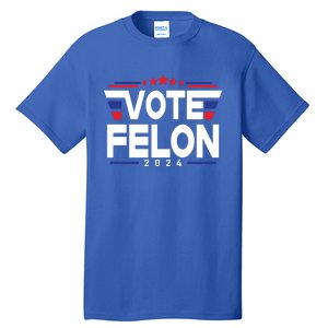 45 And 47 Funny Vote For The Felon Cute Gift Tall T-Shirt