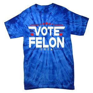 45 And 47 Funny Vote For The Felon Cute Gift Tie-Dye T-Shirt