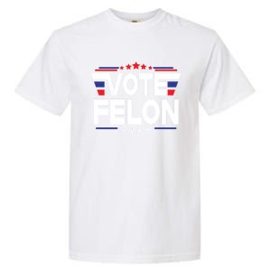 45 And 47 Funny Vote For The Felon Cute Gift Garment-Dyed Heavyweight T-Shirt