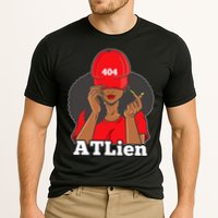 404 Atlien Atlanta Atl Area Code Black Woman Afro Cooling Performance Crew T-Shirt