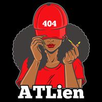 404 Atlien Atlanta Atl Area Code Black Woman Afro Cooling Performance Crew T-Shirt
