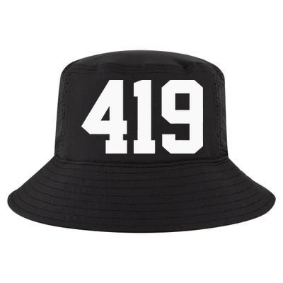 419 Area Code Toledo Sylvania Mansfield Lima Findlay Ohio Cool Comfort Performance Bucket Hat
