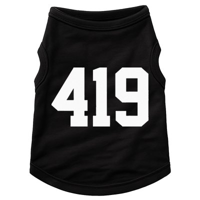 419 Area Code Toledo Sylvania Mansfield Lima Findlay Ohio Doggie Tank