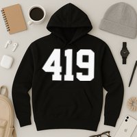 419 Area Code Toledo Sylvania Mansfield Lima Findlay Ohio Hoodie