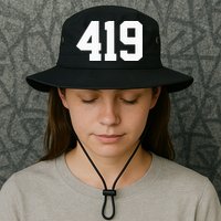419 Area Code Toledo Sylvania Mansfield Lima Findlay Ohio Bucket Hat