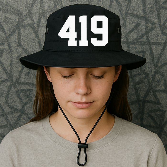 419 Area Code Toledo Sylvania Mansfield Lima Findlay Ohio Bucket Hat