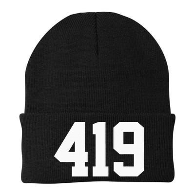 419 Area Code Toledo Sylvania Mansfield Lima Findlay Ohio Beanie