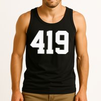 419 Area Code Toledo Sylvania Mansfield Lima Findlay Ohio Tank Top