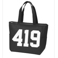 419 Area Code Toledo Sylvania Mansfield Lima Findlay Ohio Zip Tote Bag
