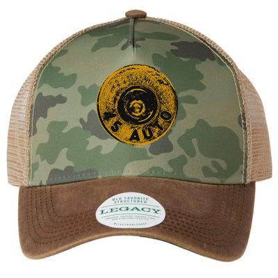 45 Acp Cartridge Bottom, Big Bore Ammo Legacy Tie Dye Trucker Hat