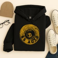 45 Acp Cartridge Bottom, Big Bore Ammo Hoodie