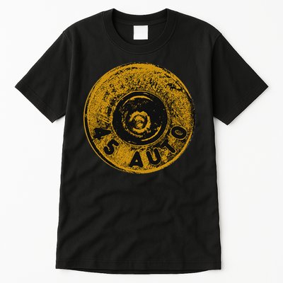 45 Acp Cartridge Bottom, Big Bore Ammo Tall T-Shirt