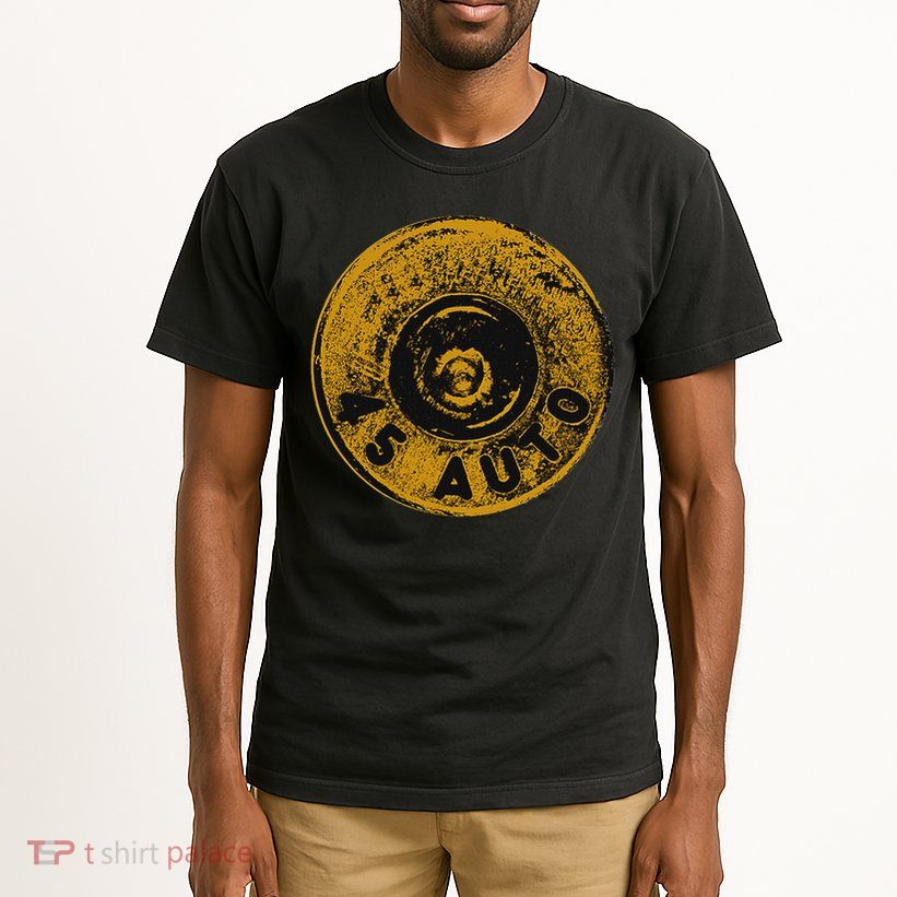 45 Acp Cartridge Bottom, Big Bore Ammo Tall T-Shirt