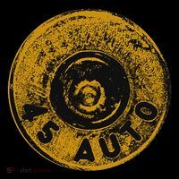 45 Acp Cartridge Bottom, Big Bore Ammo Kids T-Shirt