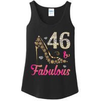 46 And Fabulous Funny 46th Birthday Cute Gift Beautiful Fun Ladies Essential Tank