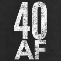 40 AF Funny 40th Birthday Gift 40 Year Old Idea 1978 7 Panel Mesh Trucker Snapback Hat