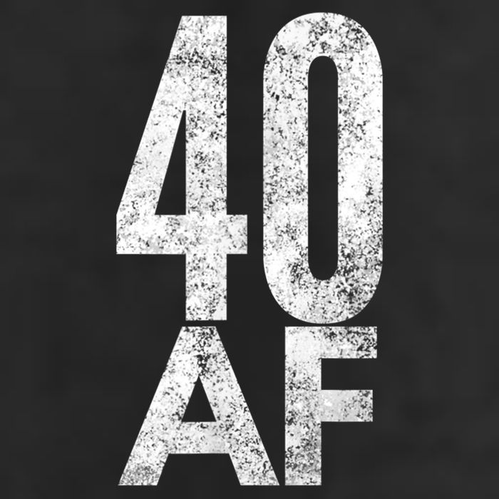 40 AF Funny 40th Birthday Gift 40 Year Old Idea 1978 7 Panel Mesh Trucker Snapback Hat