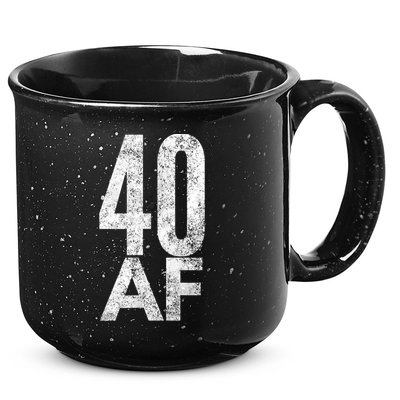 40 AF Funny 40th Birthday Gift 40 Year Old Idea 1978 15oz Campfire Ceramic Mug