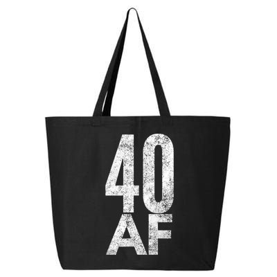 40 AF Funny 40th Birthday Gift 40 Year Old Idea 1978 25L Jumbo Tote