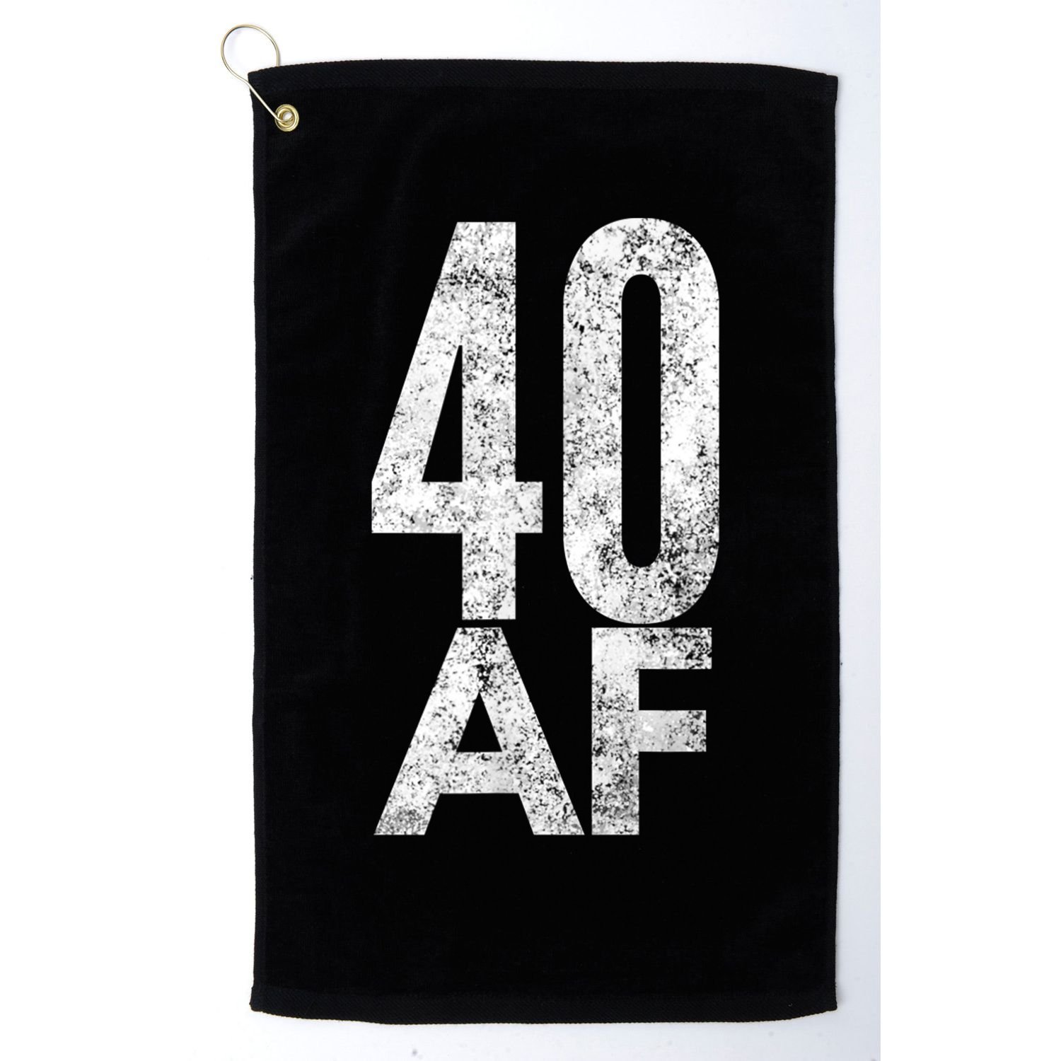 40 AF Funny 40th Birthday Gift 40 Year Old Idea 1978 Golf Towel