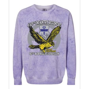 4325th Airborne Infantry Gold F.A.L.C.O.N.S Colorblast Crewneck Sweatshirt