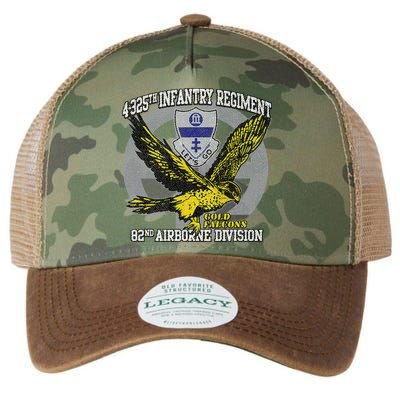 4325th Airborne Infantry Gold F.A.L.C.O.N.S Legacy Tie Dye Trucker Hat