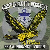 4325th Airborne Infantry Gold F.A.L.C.O.N.S Legacy Tie Dye Trucker Hat