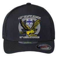 4325th Airborne Infantry Gold F.A.L.C.O.N.S Flexfit Unipanel Trucker Cap
