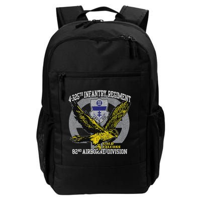 4325th Airborne Infantry Gold F.A.L.C.O.N.S Daily Commute Backpack