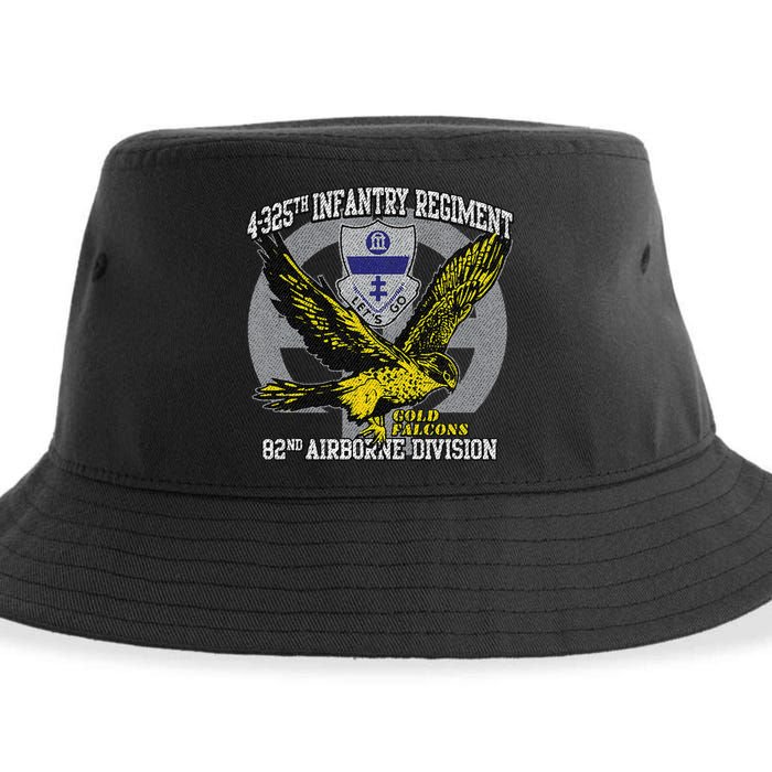 4325th Airborne Infantry Gold F.A.L.C.O.N.S Sustainable Bucket Hat